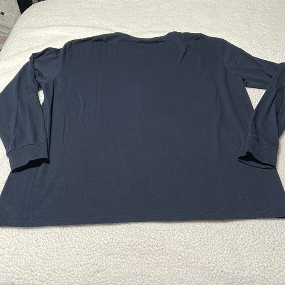 Men’s Ralph Lauren Polo Navy L/S Tee, EUC, Size XL - Picture 7 of 8